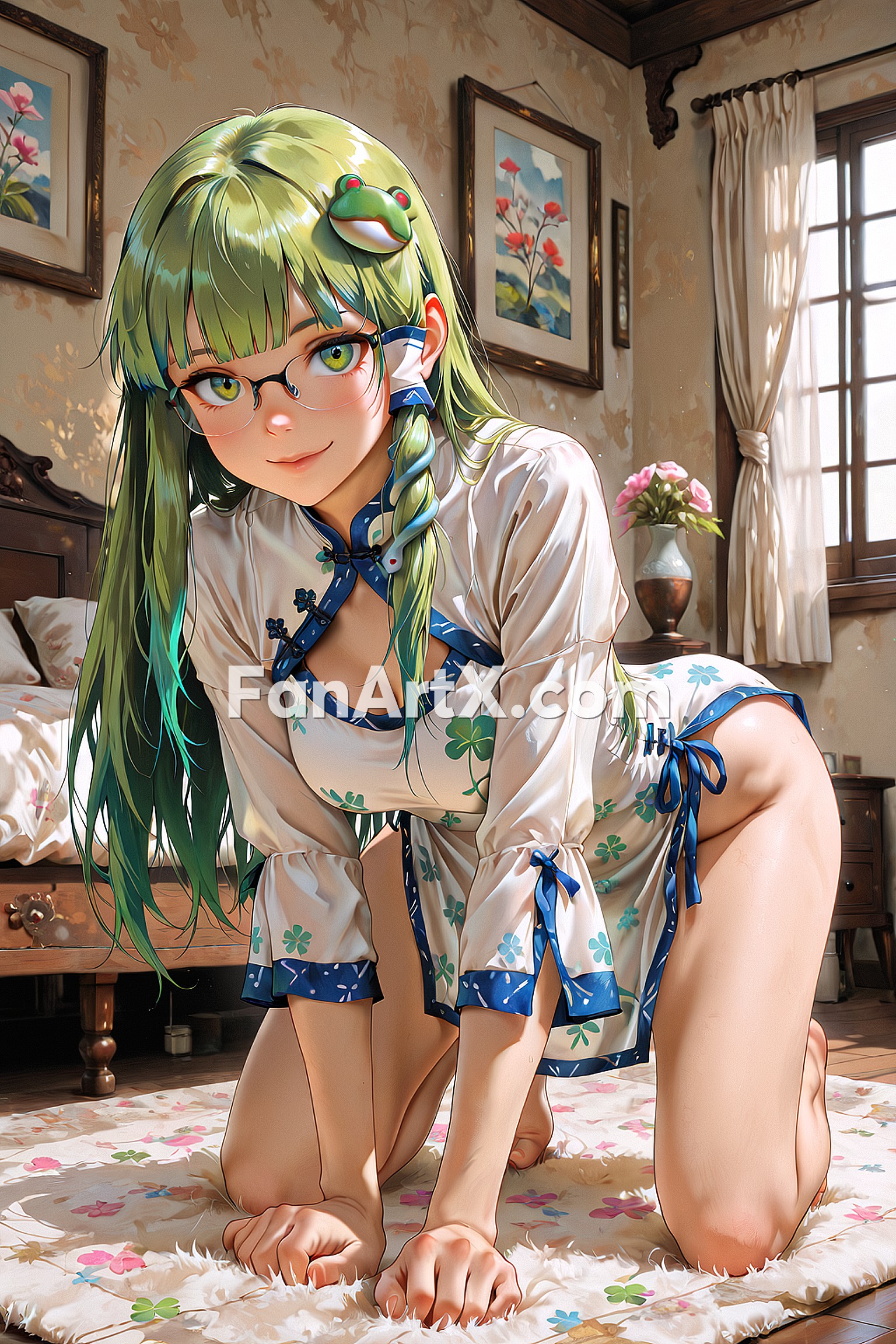 Kochiya Sanae Touhou project Fanart 1061020